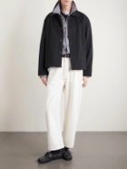 The Elder Statesman - Wool, Silk and Cashmere-Blend Overshirt - Gray