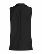 Fendi Womens Tailored Vest in Black