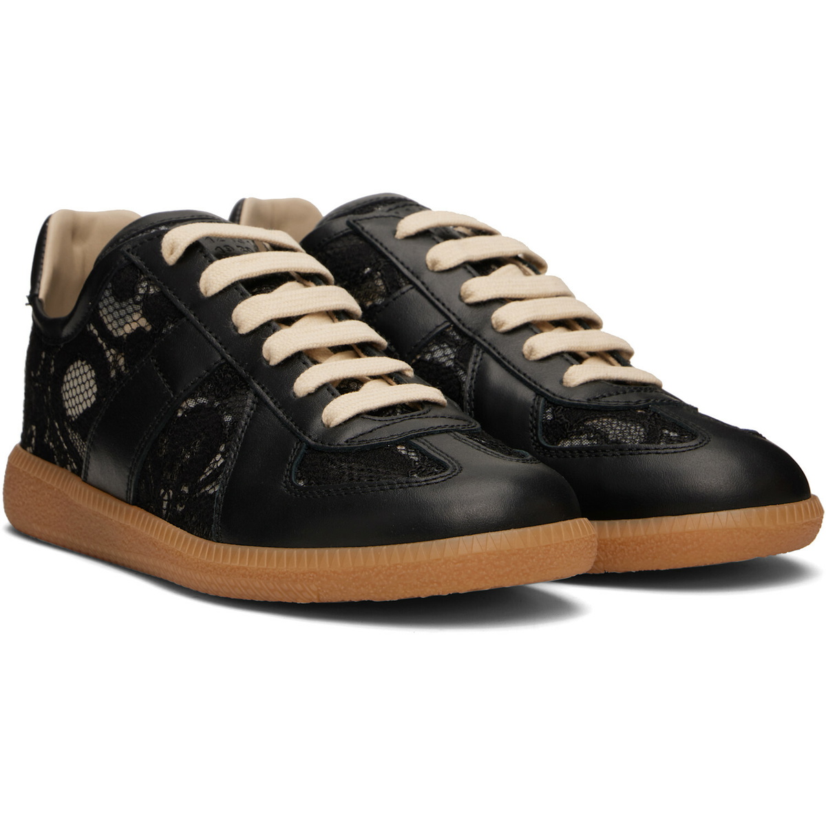 Maison Margiela Black Replica Sneakers