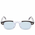 Cutler and Gross 1420 Sunglasses in Black/Crystal 