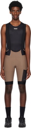 PEdALED Brown Jary Bib Shorts