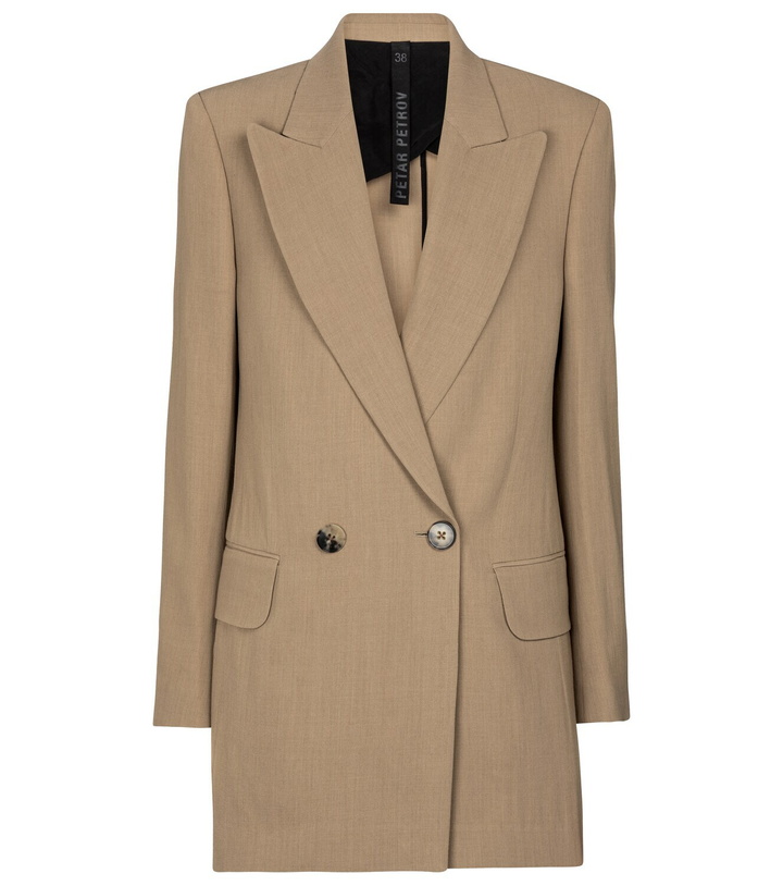 Photo: Petar Petrov Jazz wool-blend blazer
