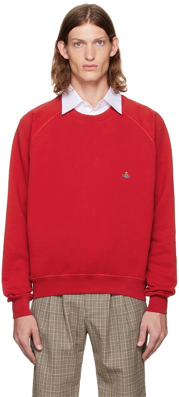 Photo: Vivienne Westwood Red Embroidered Sweatshirt