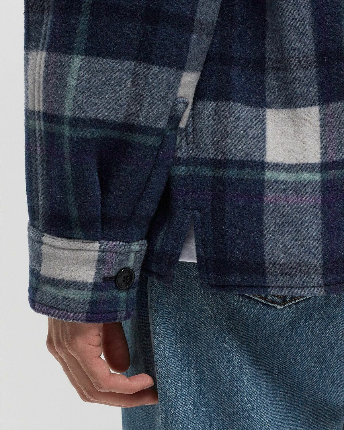 Marant Kervon Vest Blue Overshirts