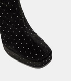 Nodaleto Angel S embellished velvet knee-high boots