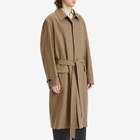 Róhe Men's Relaxed Car Coat in Khaki