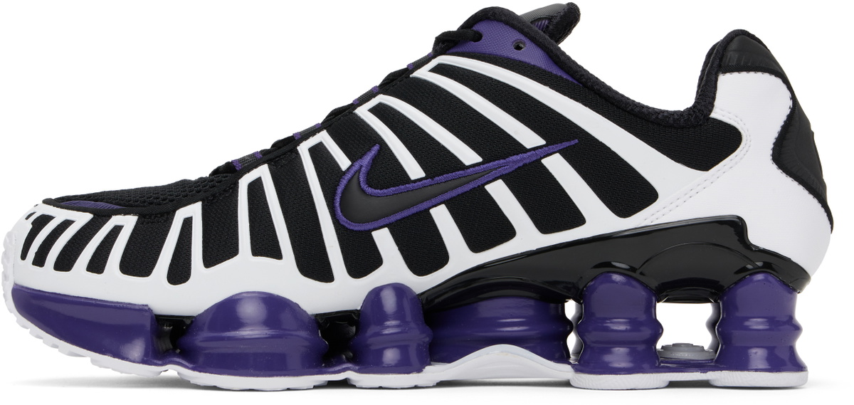 Nike Black & White Shox TL Sneakers