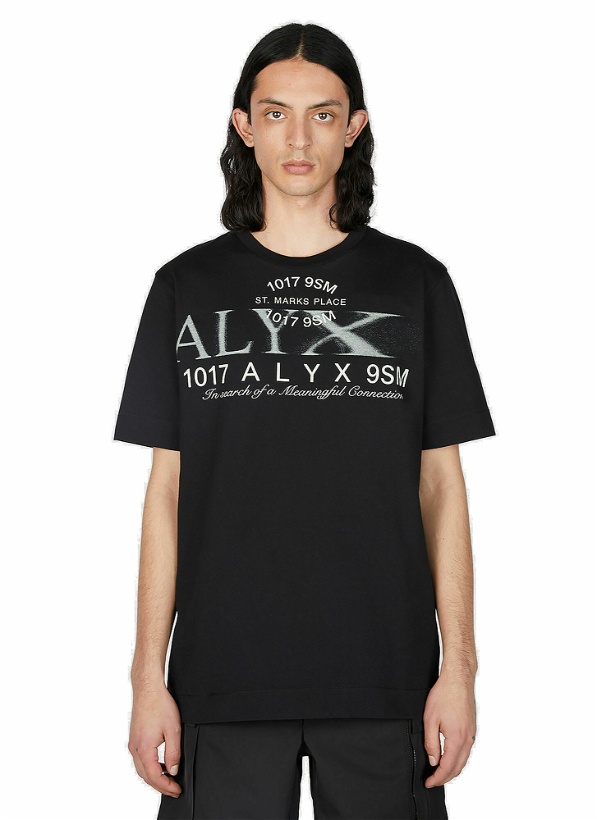 Photo: 1017 ALYX 9SM - Collection Logo T-Shirt in Black