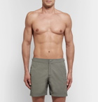 Orlebar Brown - Bulldog Mid-Length Swim Shorts - Men - Gray green