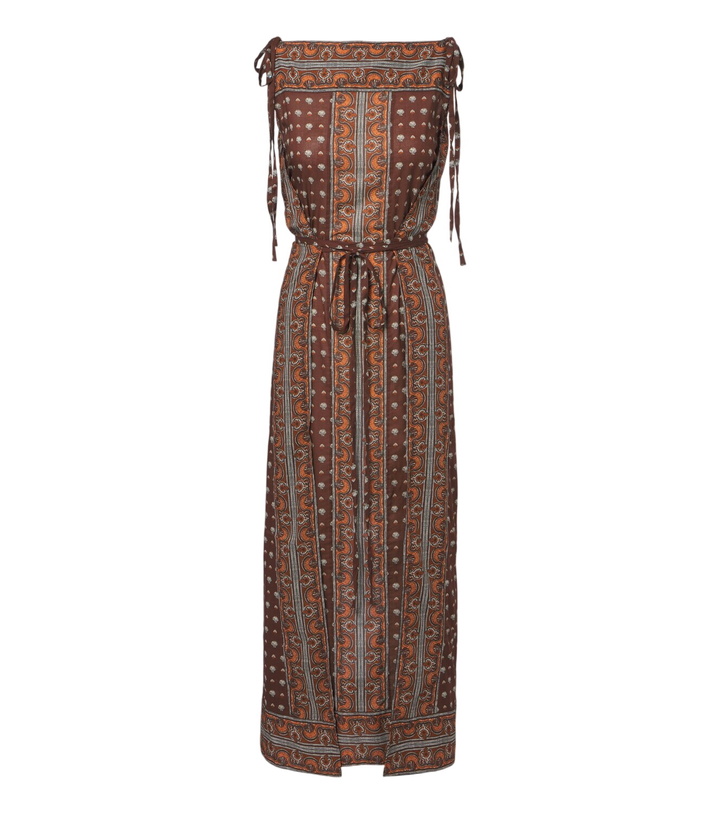 Photo: Dôen Amarante printed cotton voile midi dress