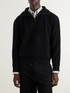 SAINT LAURENT - Wool Rollneck Sweater - Black