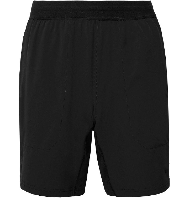 Photo: Nike Training - Flex Active Ripstop-Panelled Dri-FIT Yoga Shorts - Black
