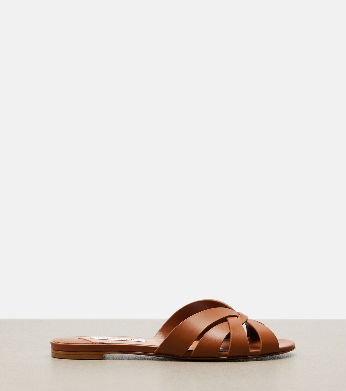 Aquazzura Copacabana leather slides