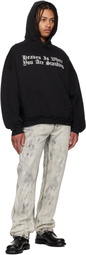 ALEXANDER DIGENOVA Black 'Heaven is Where' Hoodie