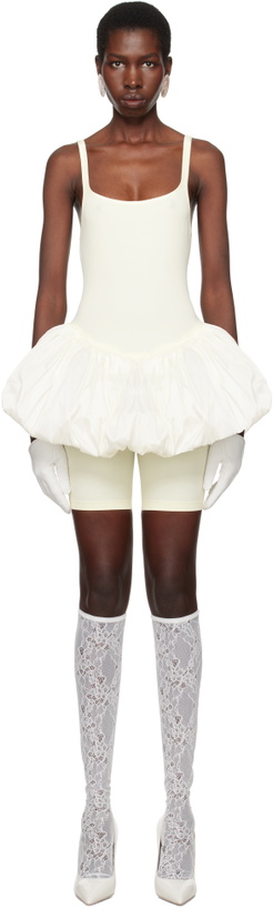 Photo: VAQUERA SSENSE Exclusive Bridal Capsule Pouf Bodysuit