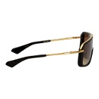 Dita Black and Gold Mach-Eight Sunglasses