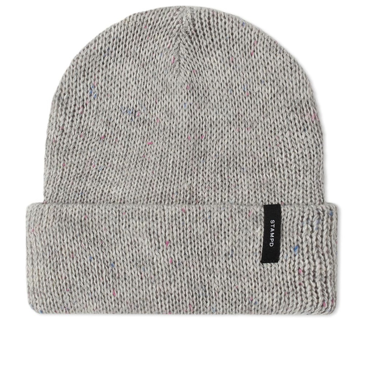 Photo: STAMPD Brick Logo Melange Beanie