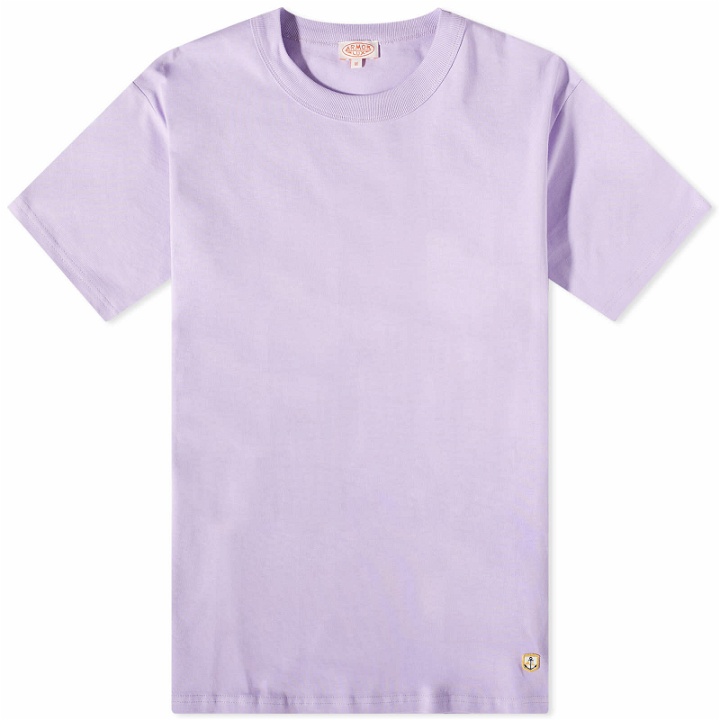 Photo: Armor-Lux Men's 70990 Classic Organic T-Shirt in Lavender