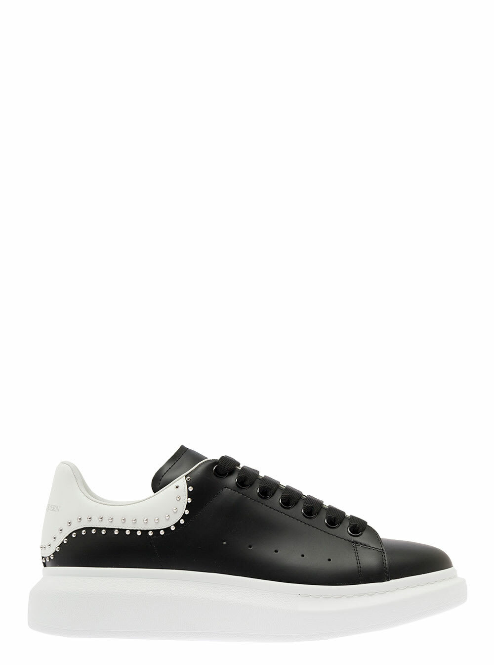 Alexander McQueen White & Grey Oversized Sneakers Alexander