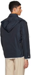 Botter Navy Dive Closure Jacket