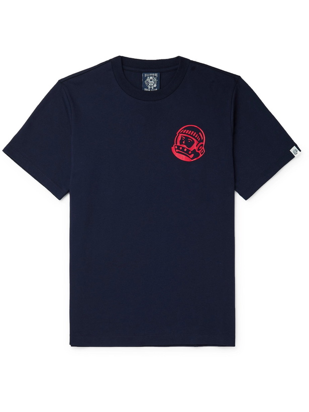 Photo: BILLIONAIRE BOYS CLUB - Astro Printed Cotton-Jersey T-Shirt - Blue - S