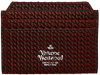 Vivienne Westwood Red Milano Slim Card Holder