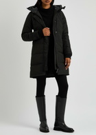 Canada Goose Shelburne Hooded Arctic-Tech Parka, Black, Parka, Coat