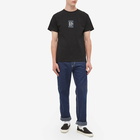 Pass~Port Men's PP Embroidery T-Shirt in Black