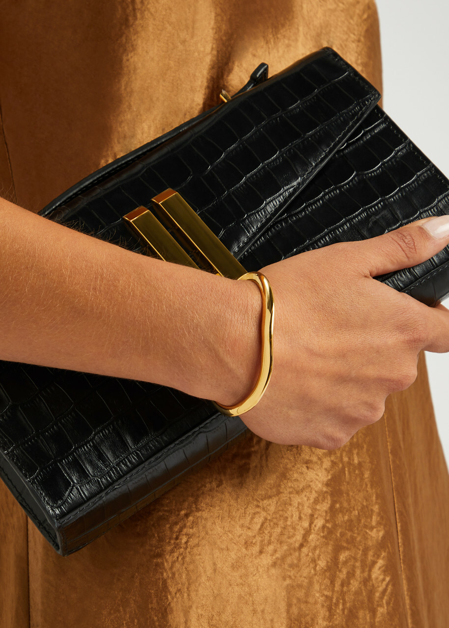 Agmes Small Astrid Gold Vermeil Cuff Bracelet - One Size