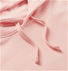 Les Girls Les Boys - Logo-Print Loopback Cotton-Jersey Hoodie - Pink