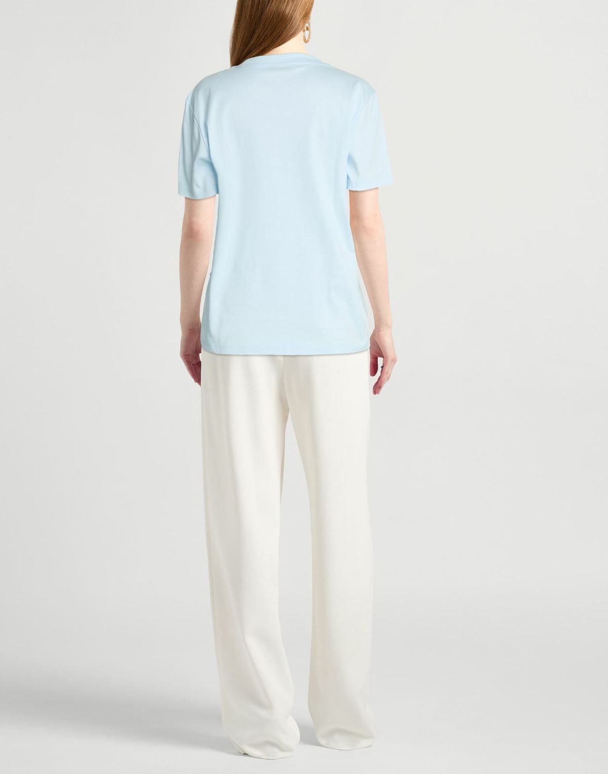 Lanvin Womens T-shirt Light in Blue