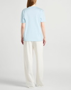 Lanvin Womens T-shirt Light in Blue