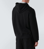 Acne Studios Fairah Face cotton jersey hoodie