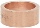 Maison Margiela Rose Gold Semi-Polished Ring