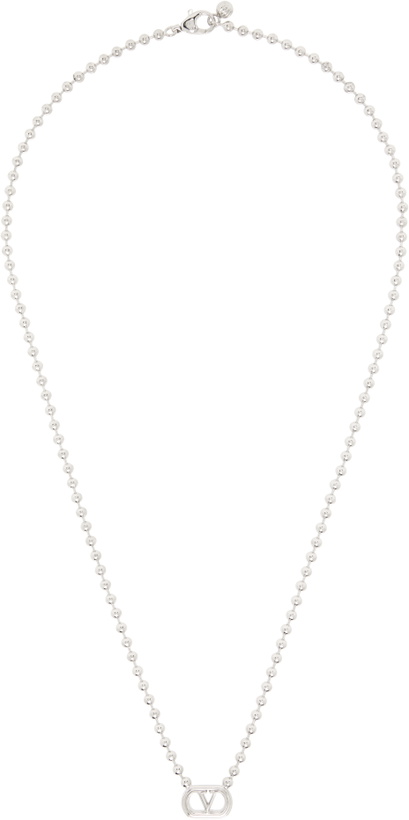 Photo: Valentino Garavani Ovalette Metal Necklace