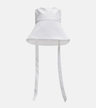 Miu Miu Cotton poplin bucket hat