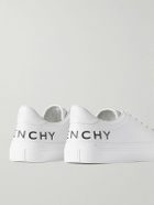 Givenchy - City Sport Leather Sneakers - White