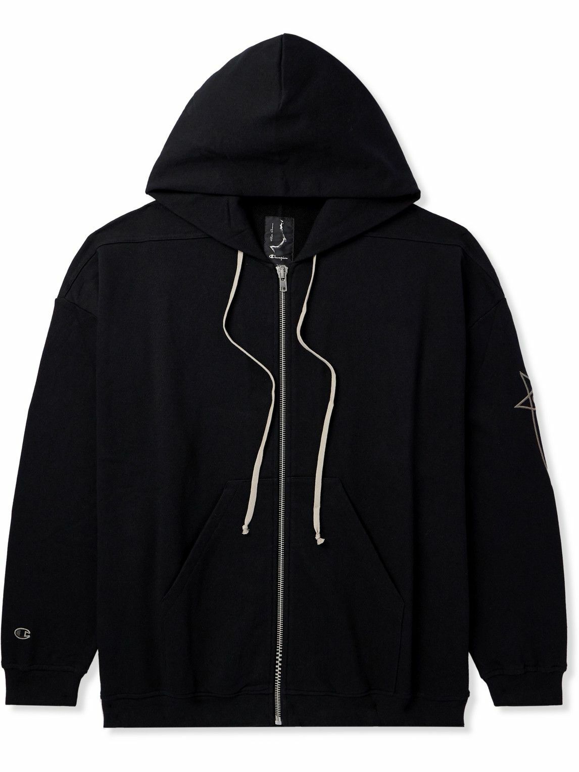 Rick Owens チャンピオン ジャンボ スウェット ジップアップジャケット NWT Rick Owens x Champion Jumbo Windbreaker Sweatshirt XXL | eBay