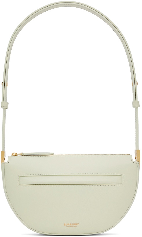 Photo: Burberry Green Small Olympia Bag