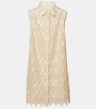 Frame The Deco lace minidress