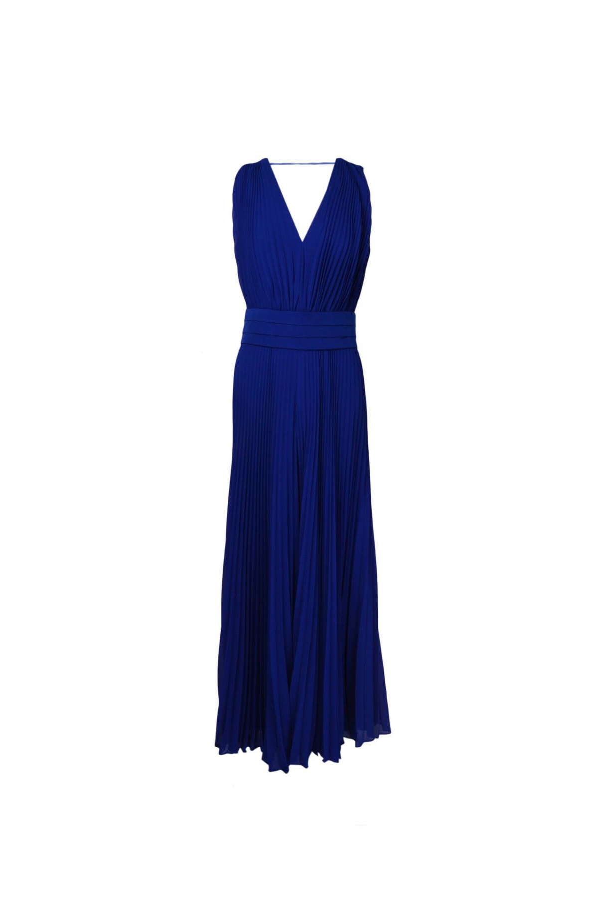 【送料&関税込】Max Mara Pleated Jumpsuit Max Mara Strapless Pleated Wool-blend Twill Wide-leg