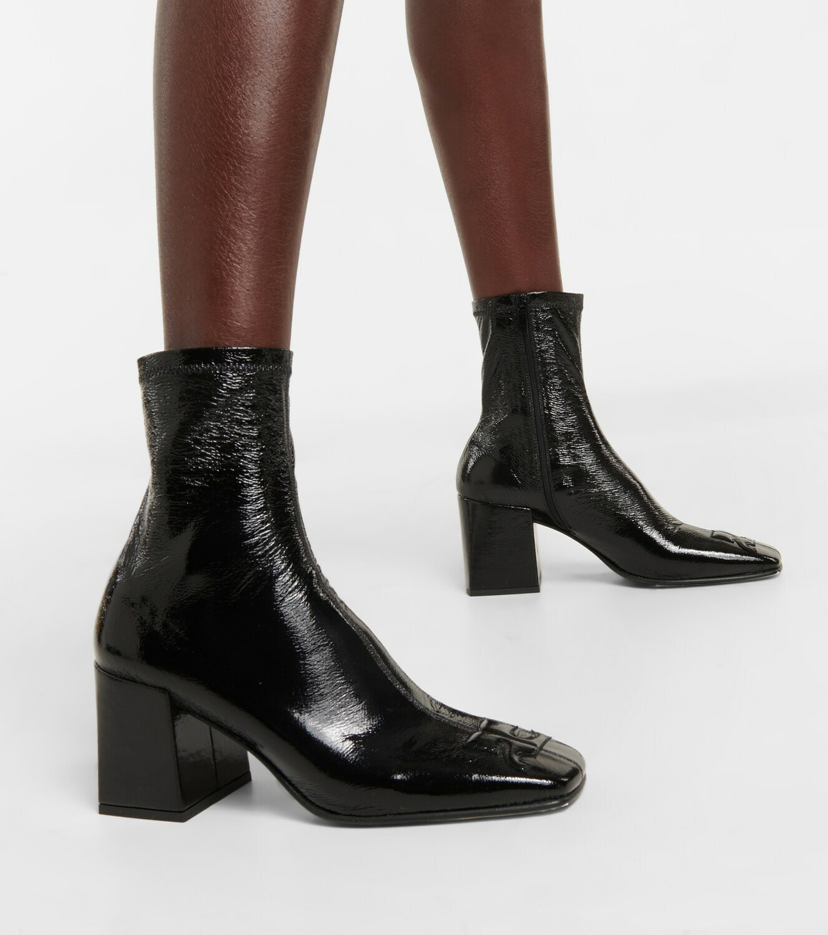 Courrèges Faux leather ankle boots Courreges