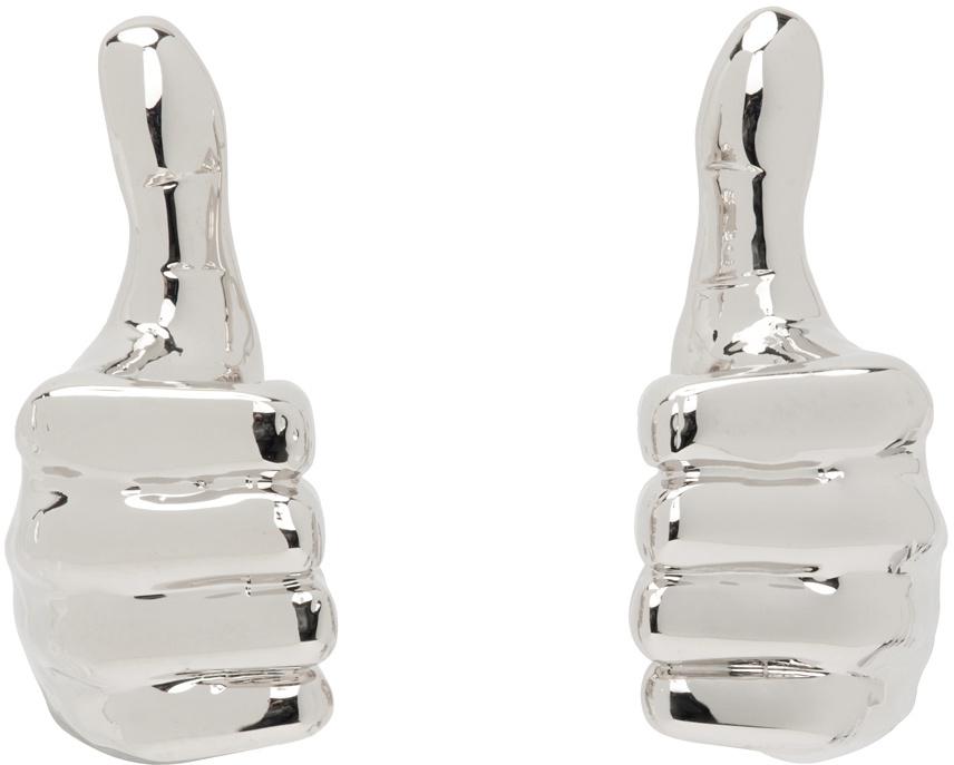 Y/Project Silver Spider Earrings Y/Project