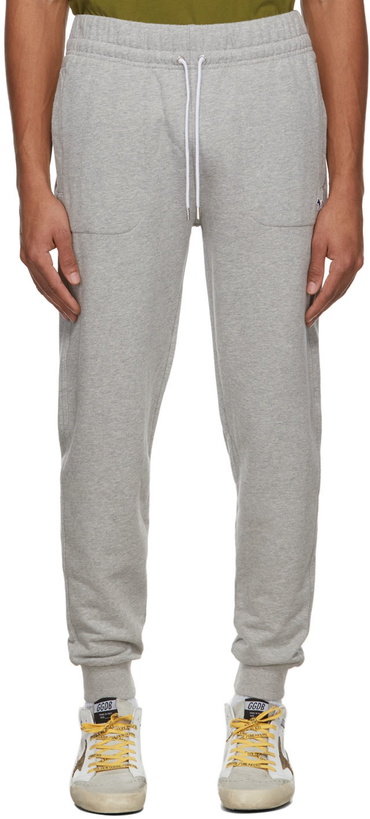 Photo: Maison Kitsuné Grey Fox Patch Classic Lounge Pants