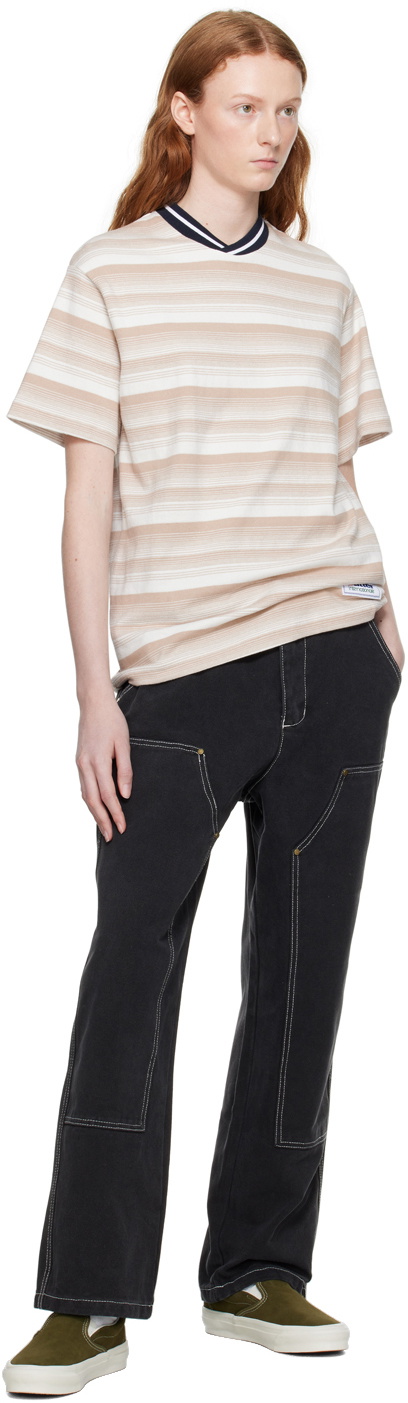 Butter Goods Black Double Knee Trousers