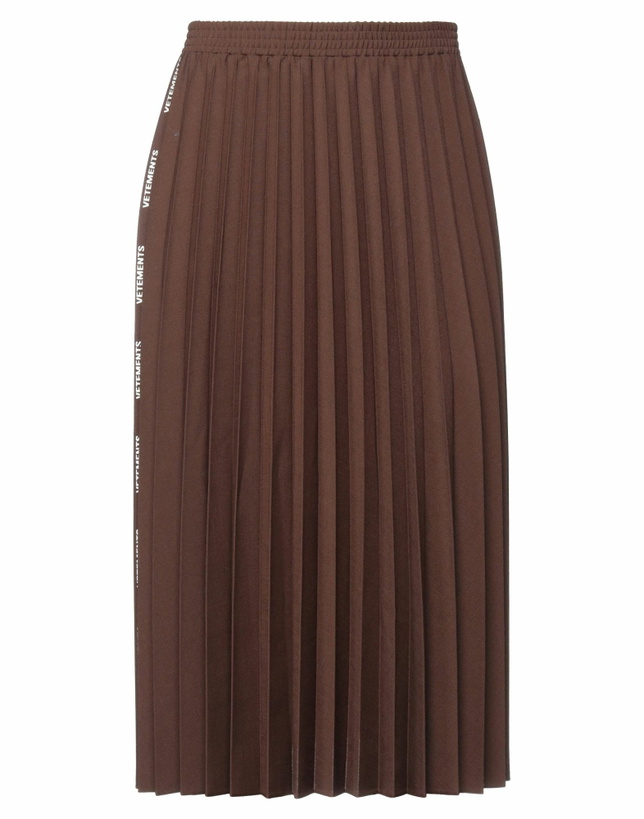 Photo: Vetements Womens Midi skirt in Brown