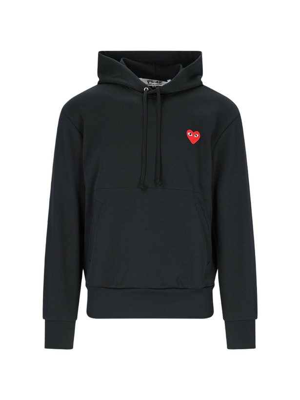 Photo: Comme des Garçons Play Logo Hoodie