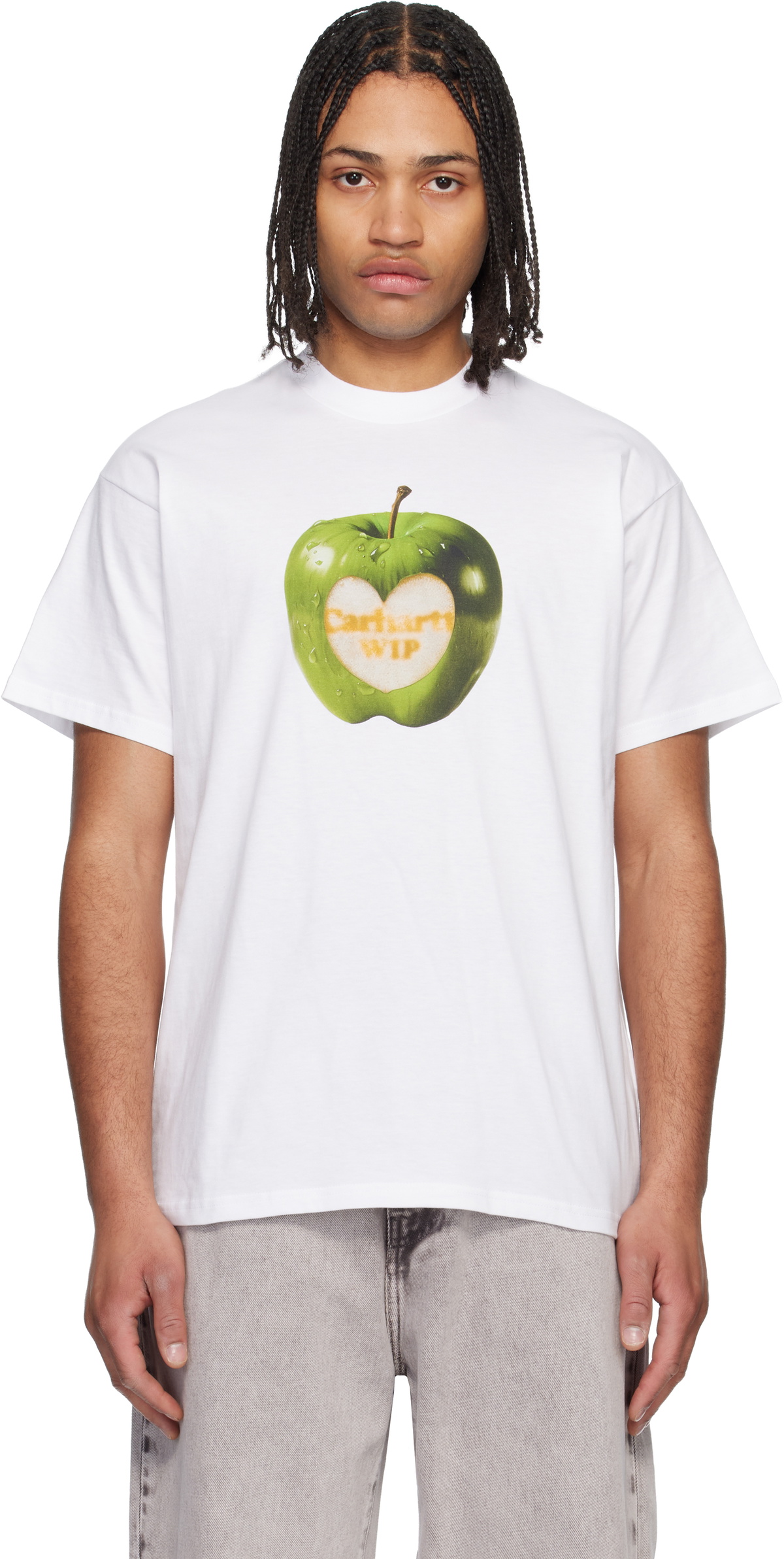 Carhartt Work In Progress White Spoiled T-shirt