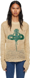 Vivienne Westwood Beige Heidi Sweater