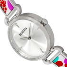 Bertha Katherine Quartz Crystal Silver Dial Ladies Watch BTHBS1301